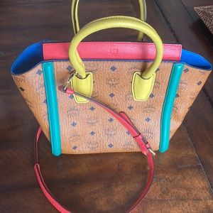 MCM Coloful Mini Tote with strap